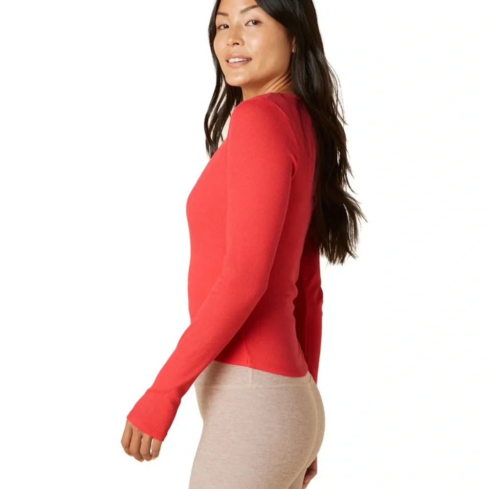 Beyond Yoga Wrap Party Long Sleeve Top - Picture 4 of 10